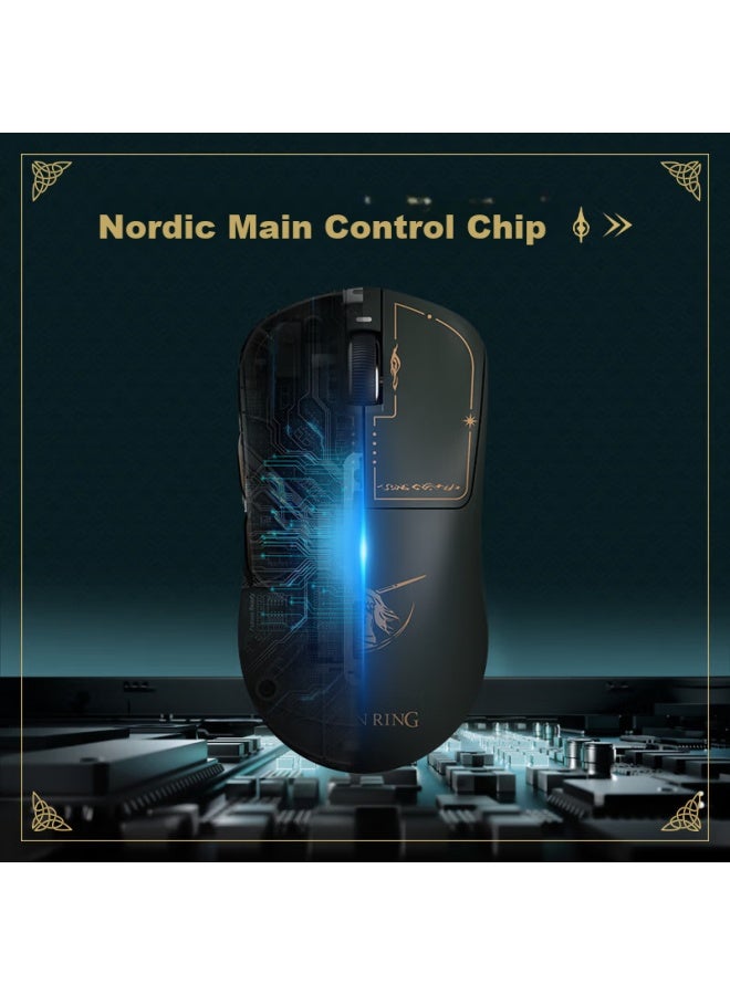VGN Vgn Dragonfly F1 Mouse, Wired/wireless Dual-mode Gaming And Office Mouse, Long Battery Life, Paw3395 Lightweight Ergonomic Design, Elden Ring Collaboration Edition, Luni  - Image 3