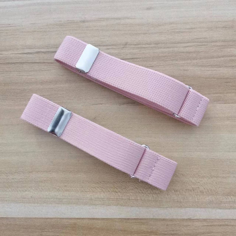 Elastic Armband Sleeve Garters UnisexLeather powder 2.5cm Leather powder 2.5cm 