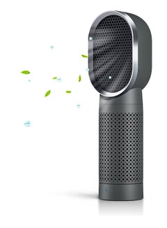 Generic Portable Air Purifier and Ionizer with True HEPA Filter , for Home Desktop and Office , Removes 99.9% of Smoke,Dust (Black)  - Image 1