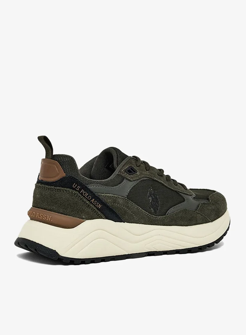 U.S. Polo Assn. KHAKI MEN LIFESTYLE COMFORT SNEAKERS for Men | Best Price UAE
