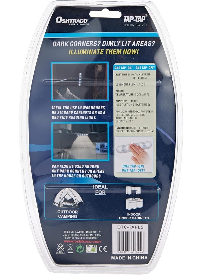 Oshtraco Linear LED Tap Light, Warm White - Image 3