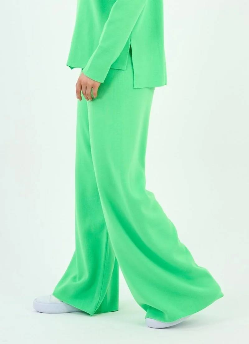 Alexander Gardi Elastic Waist Wide Leg Knitted Trousers (A90944-S-ALT)