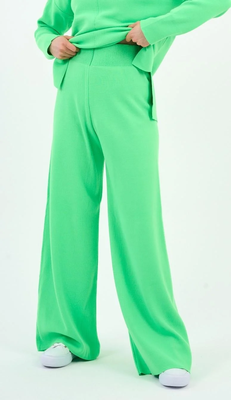 Alexander Gardi Elastic Waist Wide Leg Knitted Trousers (A90944-S-ALT)