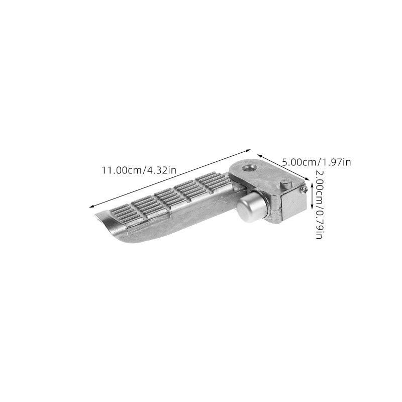 Aluminum Alloy Highway Foot Pegs Extended Folding Rear Motorcycle Footrest Pair For Electric Scooter - Image 3
