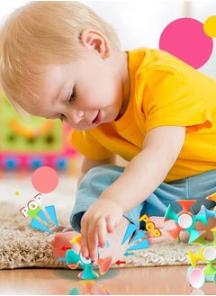 GIFT Silicone Sucker Fidget Spinners, Multicolor, Round, Fidget Spinner, Toys & Games, Casual, All Ages, Kids and Adults, Including Those with Sensory Needs  - Image 3