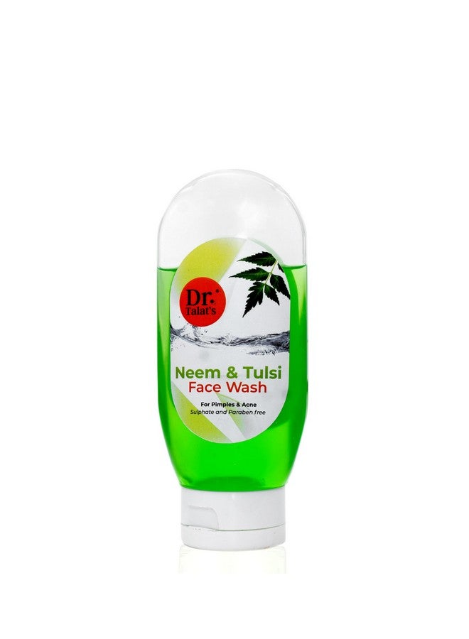 DR. TALAT'S Dr.Talat's Neem & Tulsi Face Wash- 125 ml |100% soap-free gentle cleanser for sensitive, dry & oily skin, for women & men - Image 1