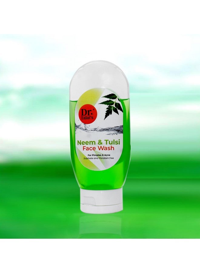 DR. TALAT'S Dr.Talat's Neem & Tulsi Face Wash- 125 ml |100% soap-free gentle cleanser for sensitive, dry & oily skin, for women & men - Image 2