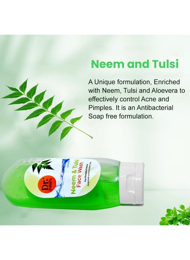 DR. TALAT'S Dr.Talat's Neem & Tulsi Face Wash- 125 ml |100% soap-free gentle cleanser for sensitive, dry & oily skin, for women & men - Image 4