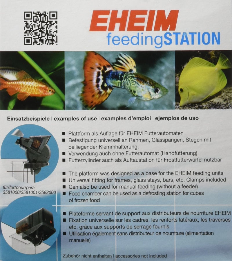 Eheim Feeding Station, 4.00 x 2.00 x 5.00 inches, Model: 4001020 Black - Image 3