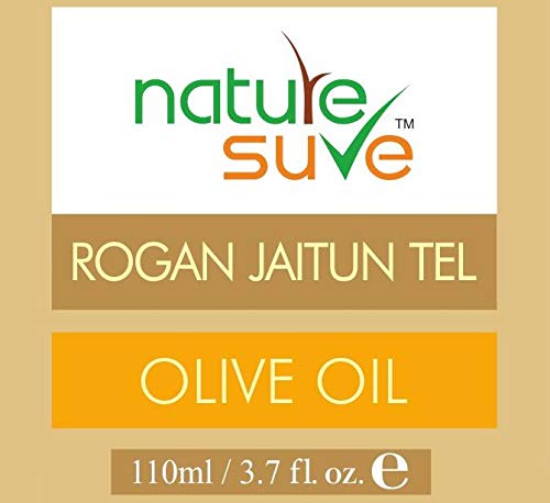 Nature Sure Rogan Jaitun Tail Olive Oil for skin hair and nails 3 Packs 110ml Each - Image 2