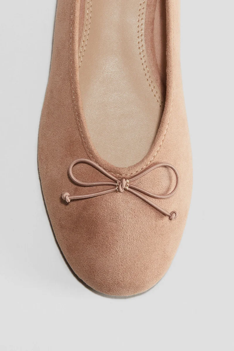 H&M Bow-detail ballet pumps