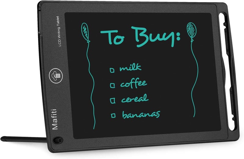 mafiti LCD Writing Tablet 8.5 Inch Electronic Writing Drawing Pad Portable Doodle Board Gifts for Kids Office Memo Home Whiteboard Black - Image 2