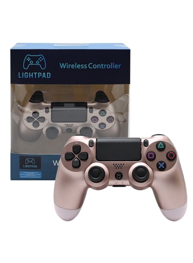 LIGHTPAD PlayStation 4 DualShock 4 Wireless Controller Rose Gold - Image 1