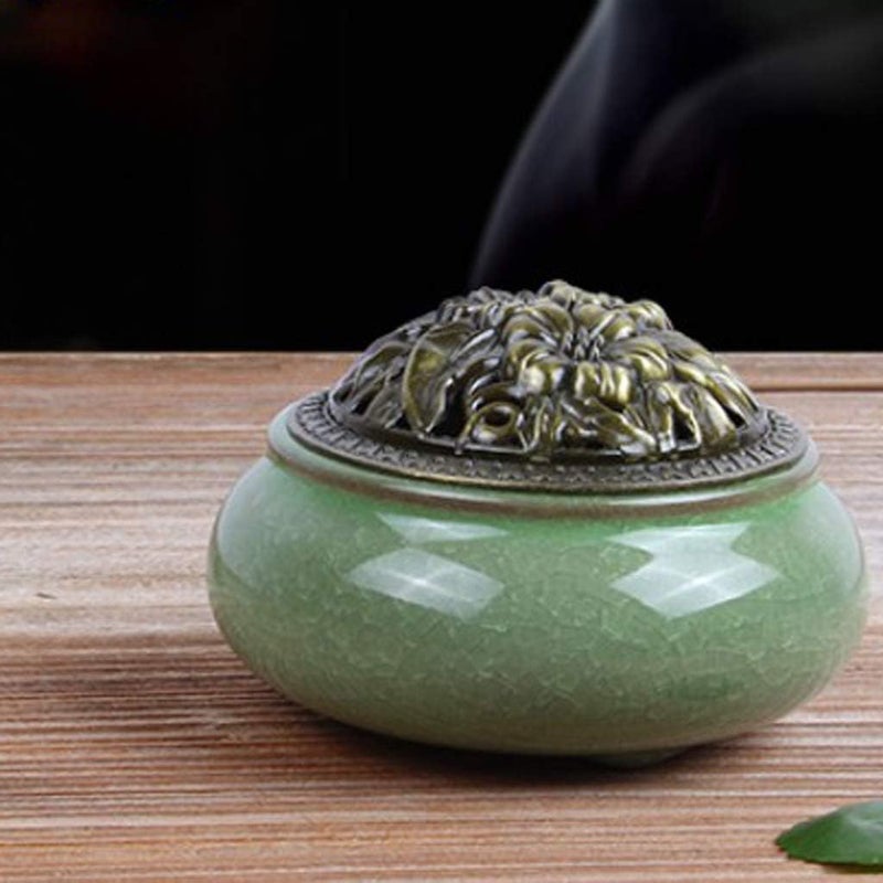 klarakoNatural Sandalwood Rose Incense Home Fragrance Coil Incense Air Refreshing 120 Coils Per Box Jasmine Rose klarakoGreen Tea, 68mm - Image 4