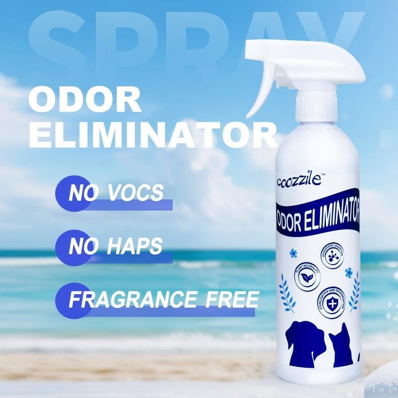 Pet Odor Eliminator for strong odor, Suitable for Dogs and Cats Fragrance Free Colorless Odorless, Highly Effective Safe Ingredients odor eliminator 16.9oz Spray - Image 2