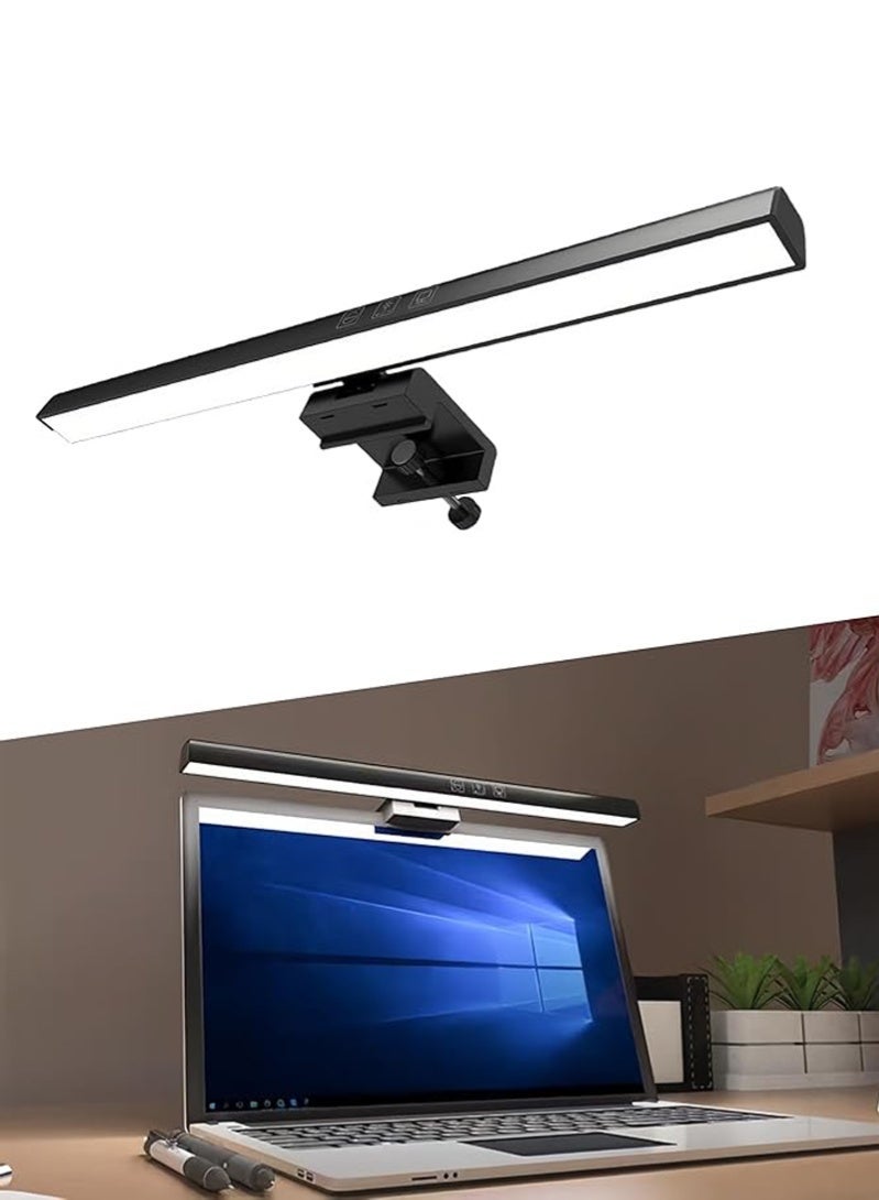 Sharpdo Computer Monitor Laptop Lamp USB Powered Adjustable Brightness Color 33cm for Office Home Gaming Desk Lighting Daily Use - Image 1