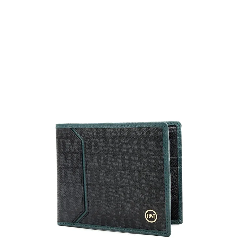 Da Milano  Black Bifold Leather Mens Wallet for Men | Best Price UAE