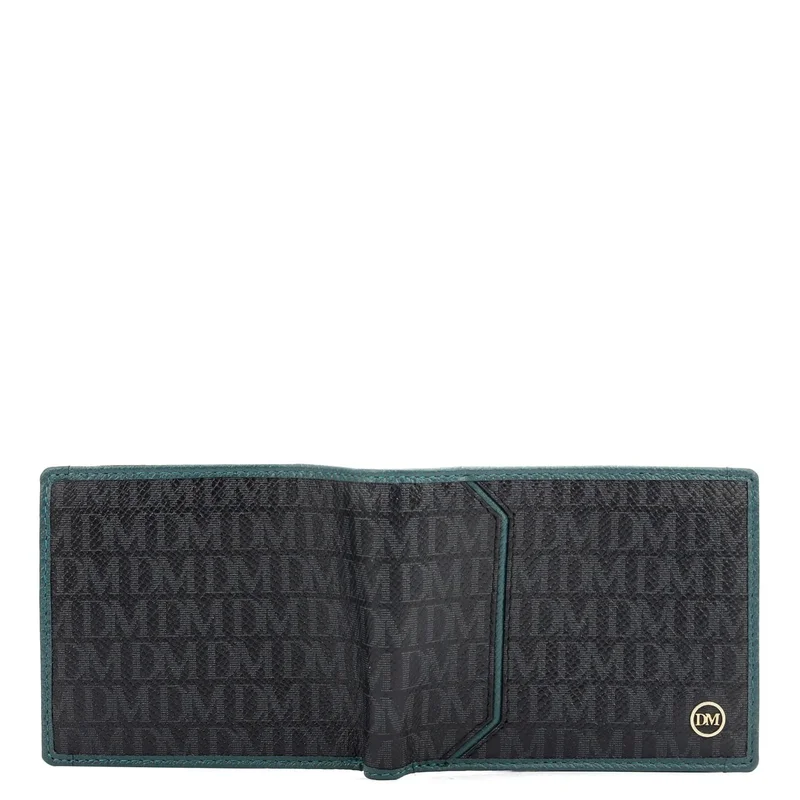 Da Milano  Black Bifold Leather Mens Wallet for Men | Best Price UAE