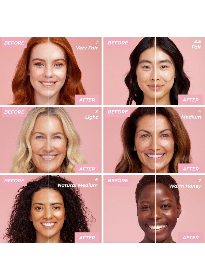 أم سي أو بيوتي فلتر البشرة المتألقة من MCoBeauty، 4 متوسط، توهج صحي مع إشراقة طبيعية، نباتي، مستحضرات تجميل خالية من القسوة - Image 5