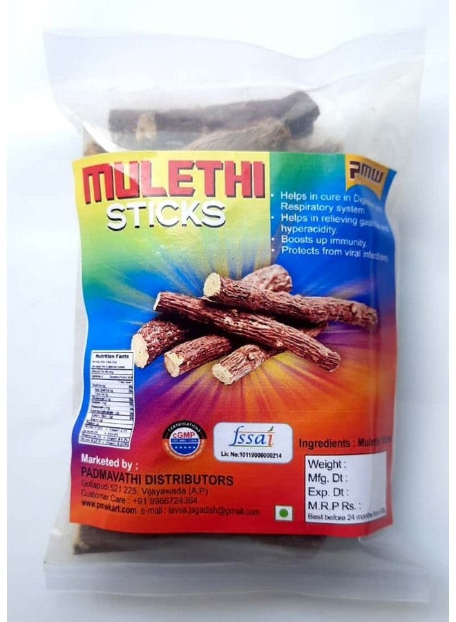 Pmw - Mulethi - Licorice - Athimaduram - Yasthimadhu - Sweet Stick Root - 1 Kilo - Image 1