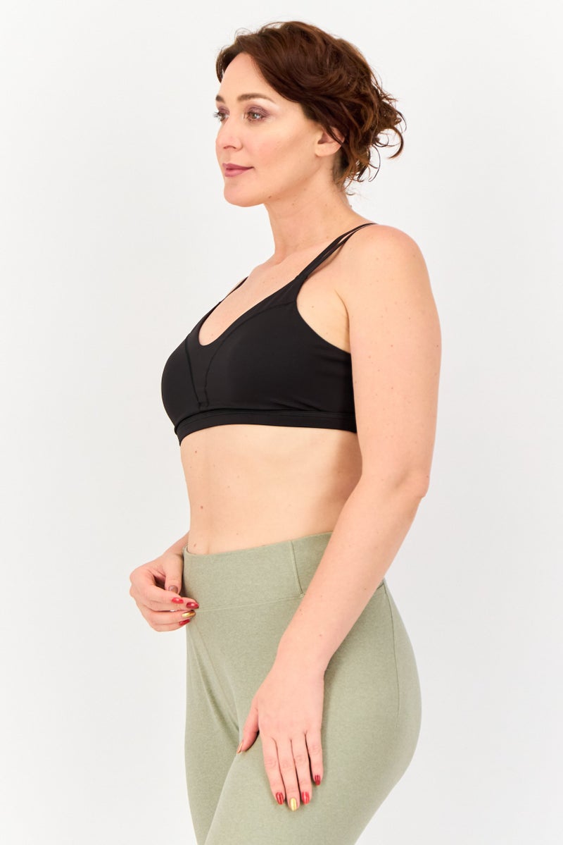 PUMA Women Sportswear Fit Padded Training Sports Bra, Black - Image 2