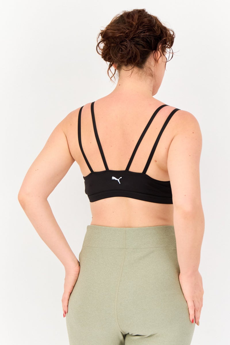 PUMA Women Sportswear Fit Padded Training Sports Bra, Black - Image 4