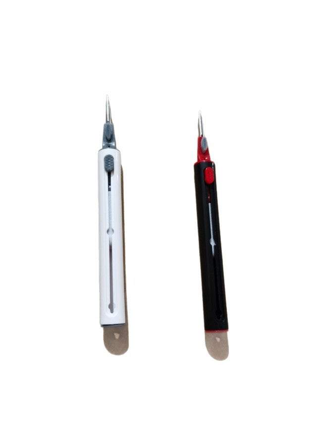 Direct Explosions Second Generation Bluetooth Headset Cleaning Pen Multi-function Cleaning Headset Mobile Phone Computer-Color:Black (pearl Bag) - Image 5