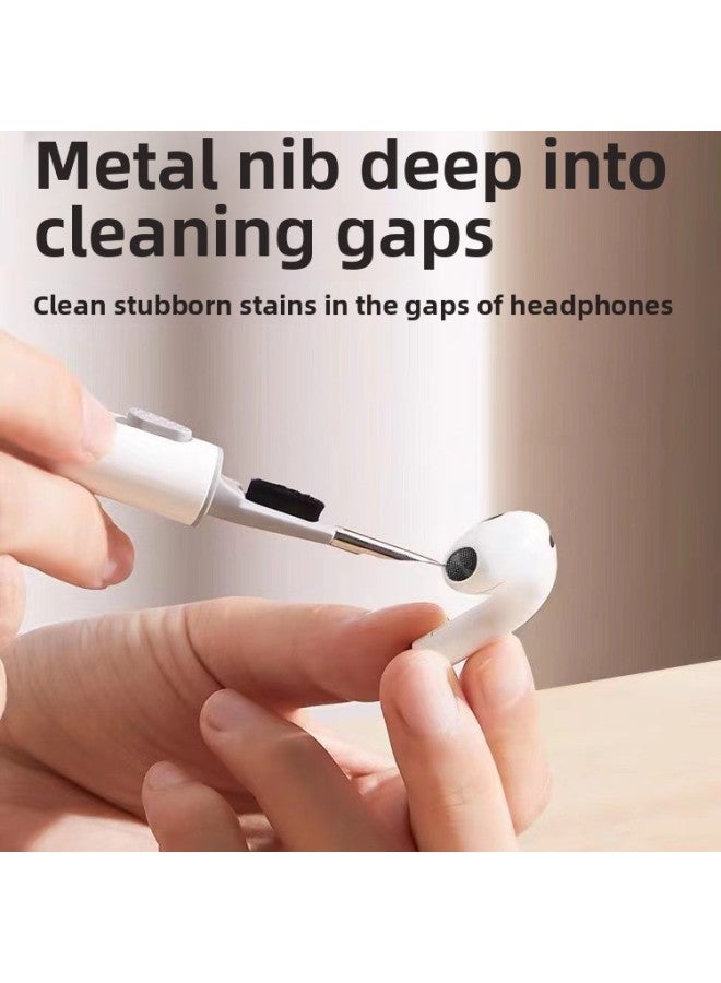 Direct Explosions Second Generation Bluetooth Headset Cleaning Pen Multi-function Cleaning Headset Mobile Phone Computer-Color:Black (pearl Bag) - Image 2