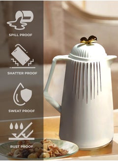 Sweet Home 1000ml Thermal Insulated Vacuum Coffee Jug Milk Pot Insulated Tea Coffee Drinking Pitchers For Coffee Milk Tea Beverages  With Aesthetic Design Durable, Stylish, and Perfectly Practical Cof - pzsku/Z969F111AE78A6F7F7BC5Z/45/_/1715781895/5a6e7bdb-5c8a-44b9-976c-f5954cd21198