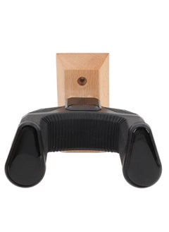 Thoraya Wall Mount Guitar Holder with Wooden Base Gravity Lock Guitar Neck Hanger for Folk Classical Electric Guitars  - Image 2