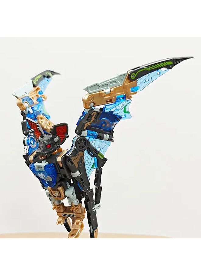 Bat Robot Toy 1 Set With 3 Modes Transformable Mecha And Transparent Storage Box - Image 4
