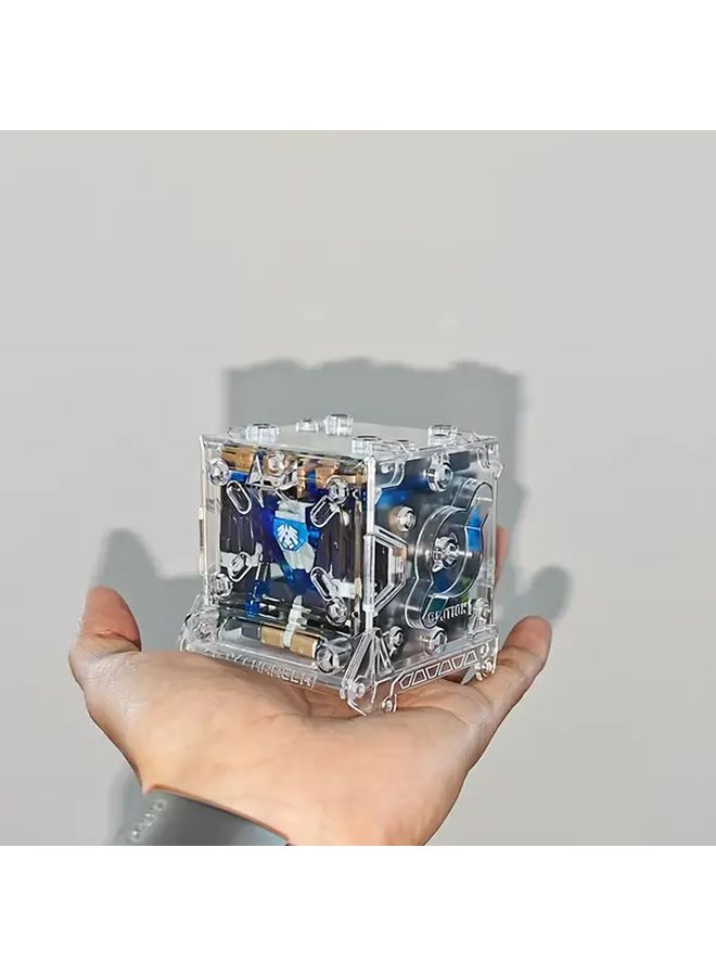 Bat Robot Toy 1 Set With 3 Modes Transformable Mecha And Transparent Storage Box - Image 5