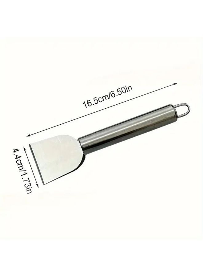 Heavy Duty Stainless Steel Scraper And Ice Spatula 6.5 Inch Defrost Tool - Image 5