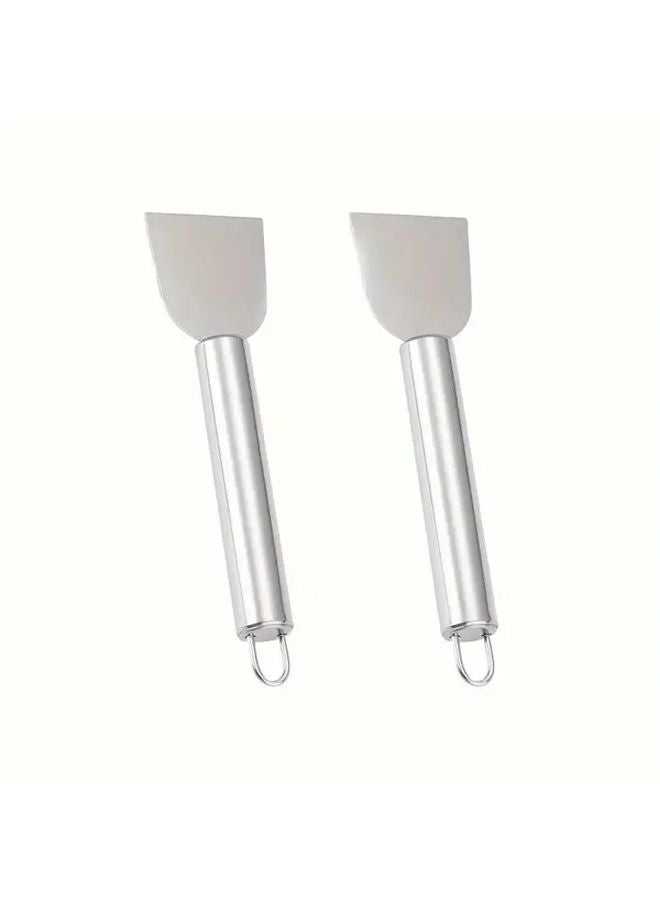 Heavy Duty Stainless Steel Scraper And Ice Spatula 6.5 Inch Defrost Tool - Image 4