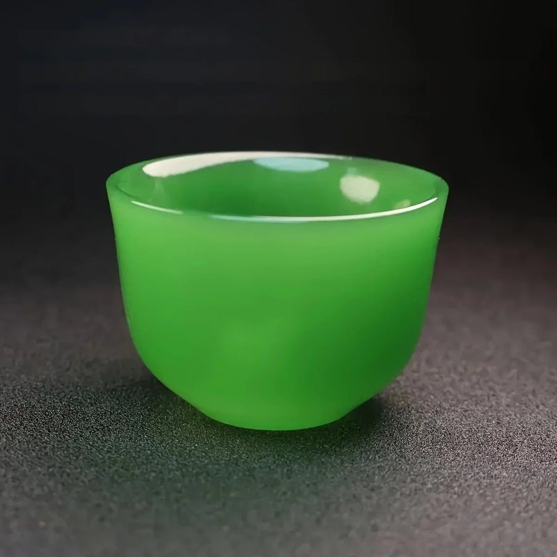 1pc Jade Tea Cup Kung Fu Tea Set - Image 1