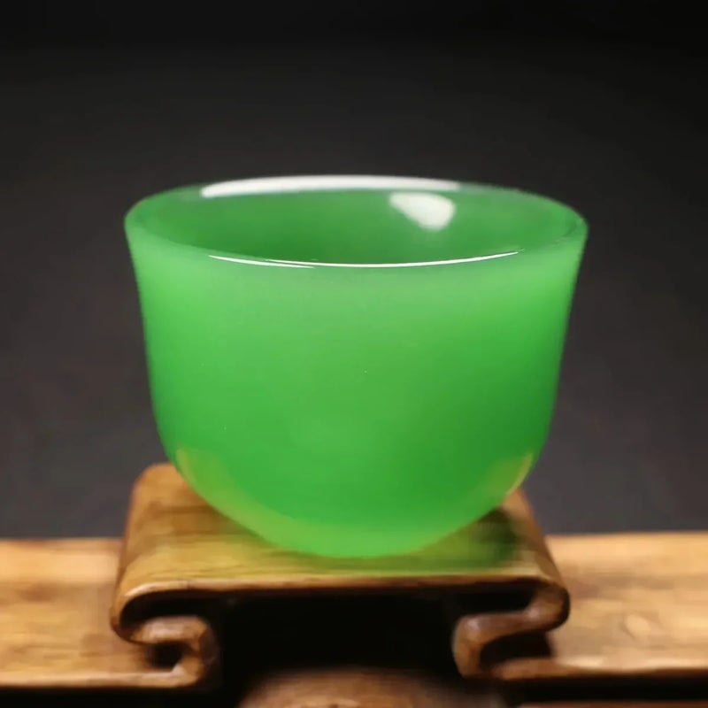 1pc Jade Tea Cup Kung Fu Tea Set - Image 4