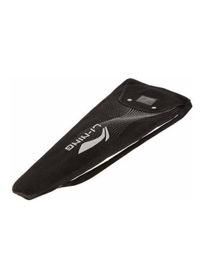 Li-Ning AYPQ236-5 XP 998 Blend Strung Badminton Racquet With Free Head Cover (Charcoal/Red) - Image 2