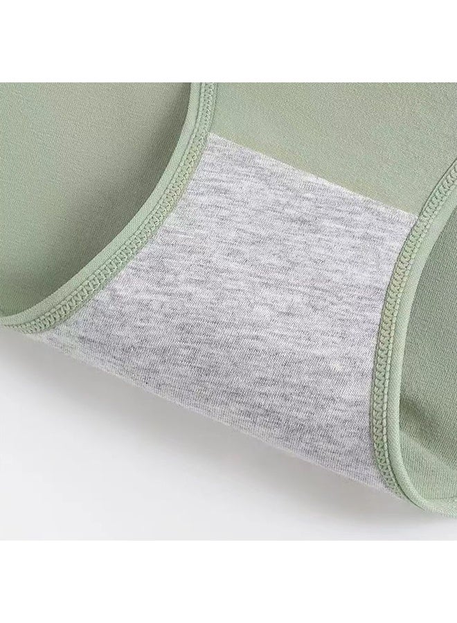 Zeemey Zeemey 5-Piece Cotton Breathable Panties Low Waist Fashionable Ladies Panties  - Image 2