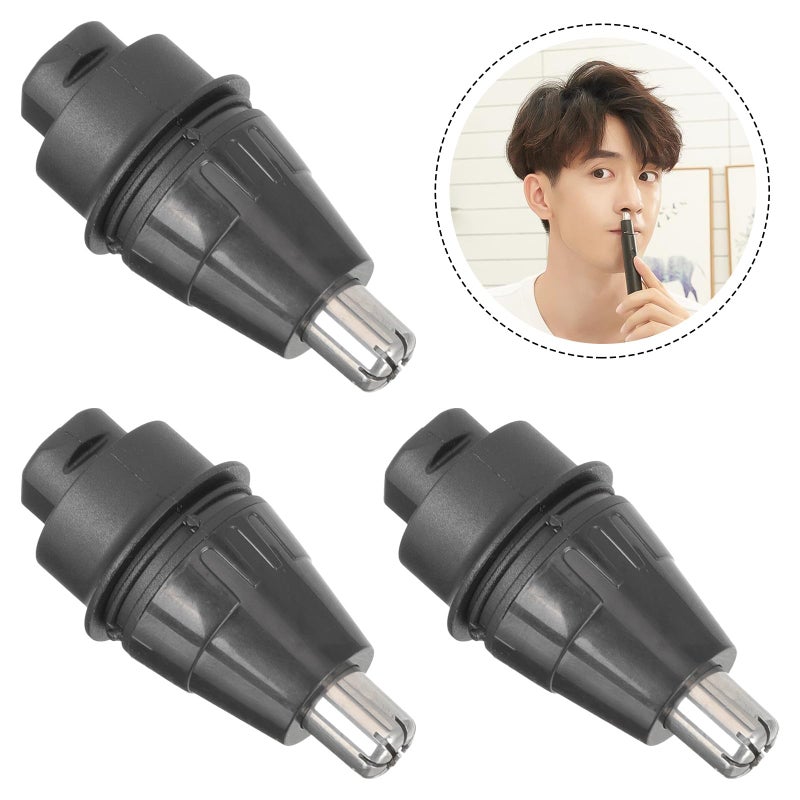 3Pcs Waterproof Nose Hair Trimmer Replacement Heads Blades for Men Travel Daily Grooming - Image 5