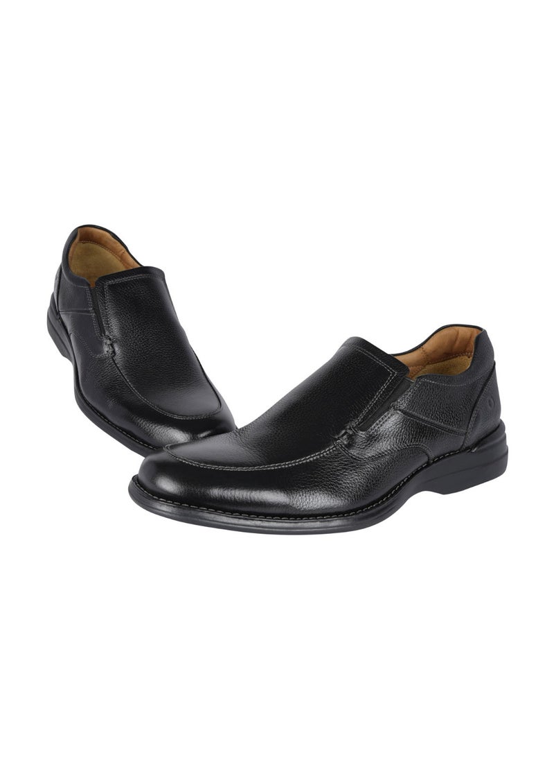 DEMOCRATA حذاء رجالي جلدي من Democrata Smart Comfort Madison HI-Soft 32 أسود من الدانتيل 215106-001  - Image 2