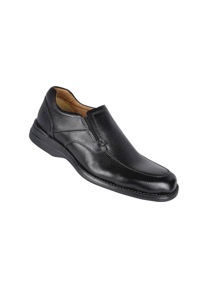 DEMOCRATA حذاء رجالي جلدي من Democrata Smart Comfort Madison HI-Soft 32 أسود من الدانتيل 215106-001  - Image 1