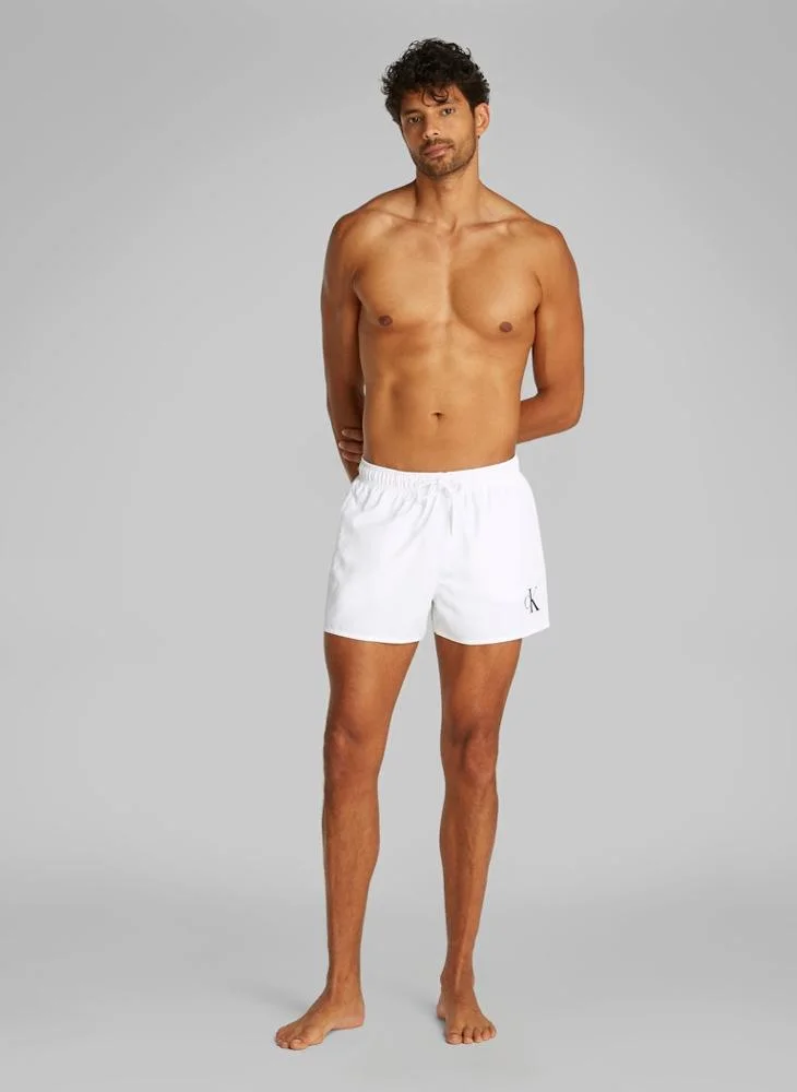 Calvin Klein Jeans Short Swim Shorts With Drawstring