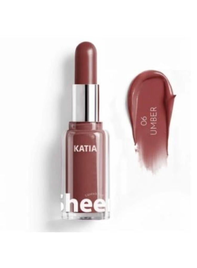 Creamy Lip Tint Stick, 06 Umber, 4.5g