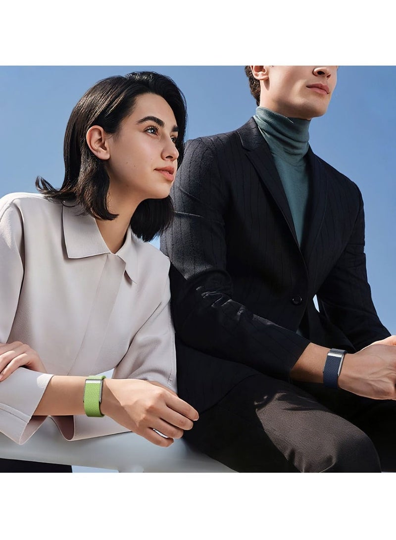 Loop Premium Screenless Fitness Tracker & Smart Health Band with 24/7 Continuous Heart Rate, SpO2, Sleep Tracker & Real ,Navy Blue - Image 3