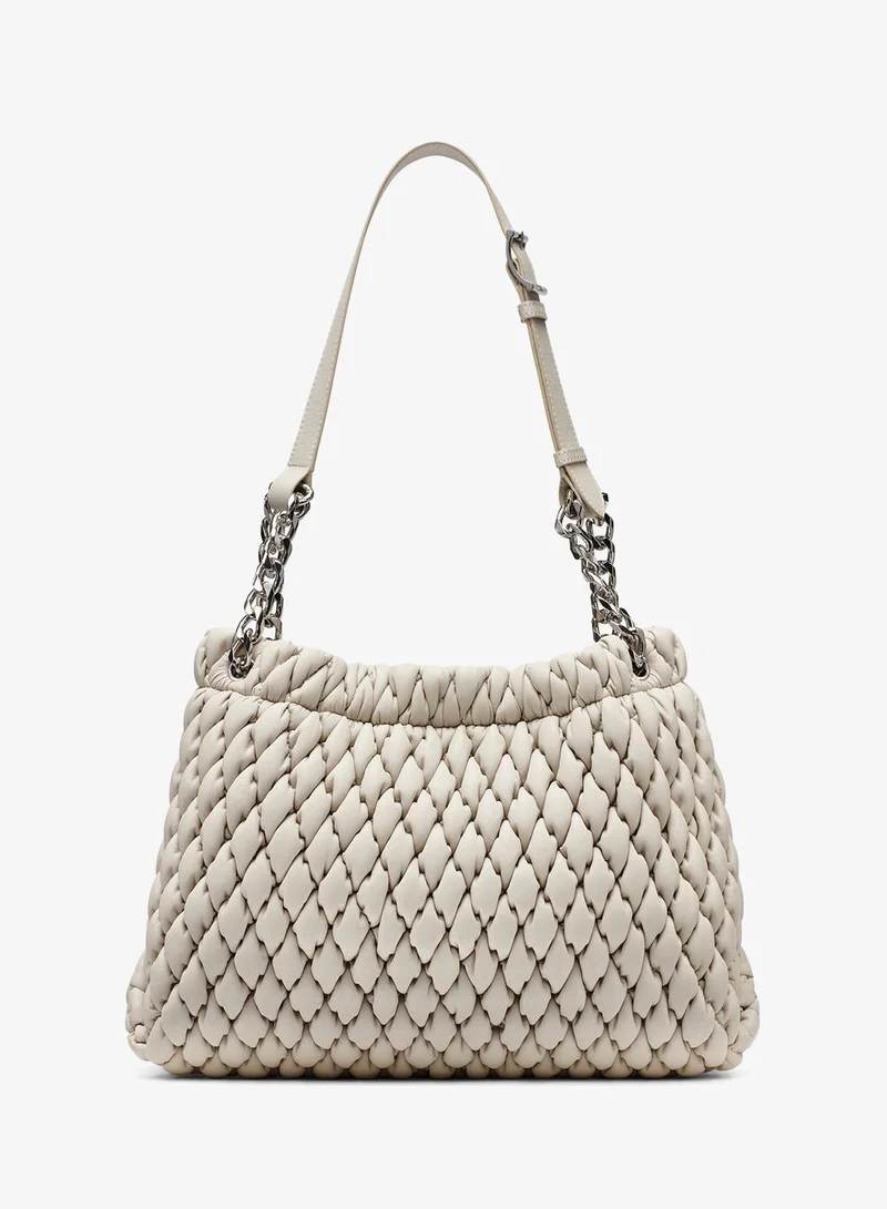 DKNY LT TAUPE Raya Shoulder Bag for Women | Best Price UAE