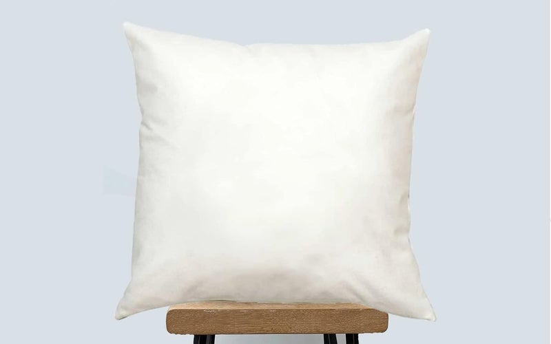 Luxury Cushion Filler, Decorative Pillow Inserts (Pack of 2, White) - Square Indoor Bed and Couch Pillows - Hollowfibre Cushion Fillers (Pack of 2, 35 x 35 cm) - Image 5