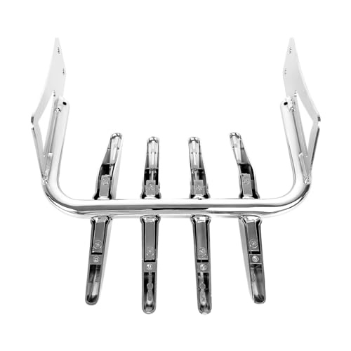 Fjpacemt DWJ-LR-1622CH Custom Chrome Luggage Rack Luggage Support Shelf (Width 11.8")(Can't fit with Others) - Image 4