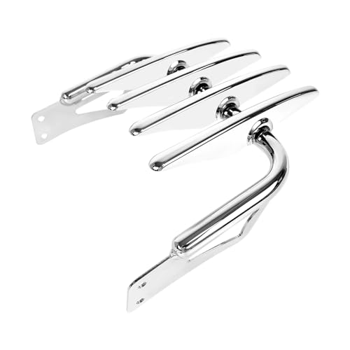 Fjpacemt DWJ-LR-1622CH Custom Chrome Luggage Rack Luggage Support Shelf (Width 11.8")(Can't fit with Others) - Image 5