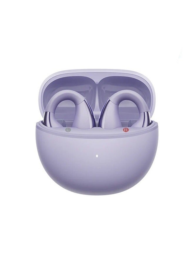 عربست سماعات رأس كروسكي C30 مفتوحة الأذن لاسلكية بتقنية البلوتوث، مزودة بمشبك تثبيت مع ميكروفون 4 ENC لإلغاء الضوضاء، وملاءمة ثابتة، واتصال مزدوج، ومعادل صوت مخصص، وسماعات أذن رياضية للتمرين/الجري، باللون الأبيض - Image 2