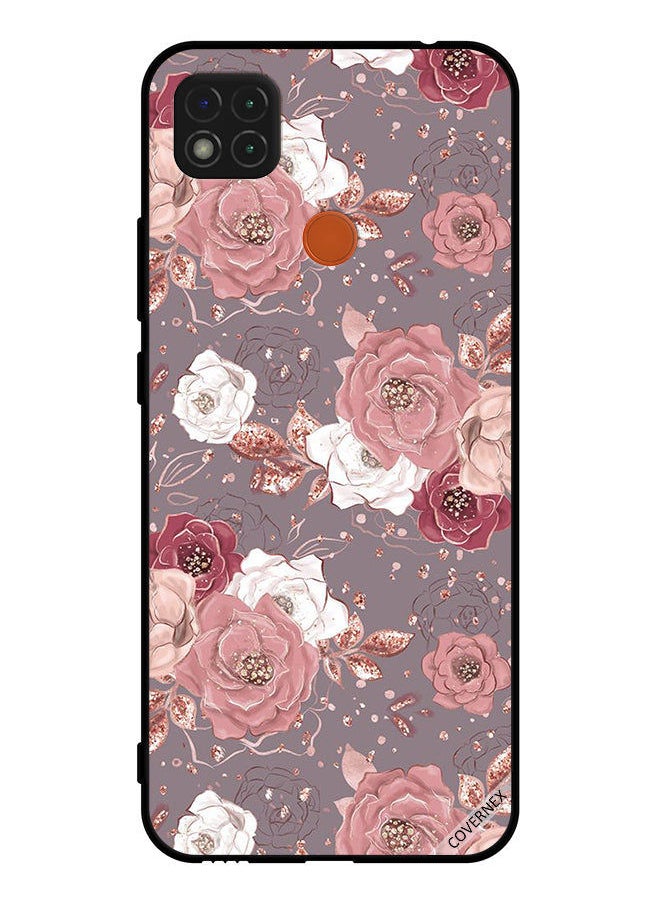 Covernex Protective Case Cover For Xiaomi Redmi 9C Floral Patterns  - Image 1